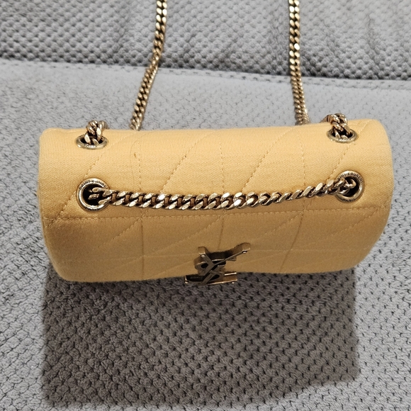 SAINT LAURENT Mini Jamie Quilted Chain Shoulder Bag or Crossbody - Picture 12 of 16